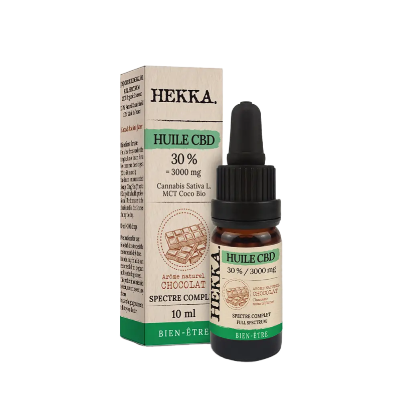 Huile sublinguale 30% CBD Chocolat - Revolute Hekka