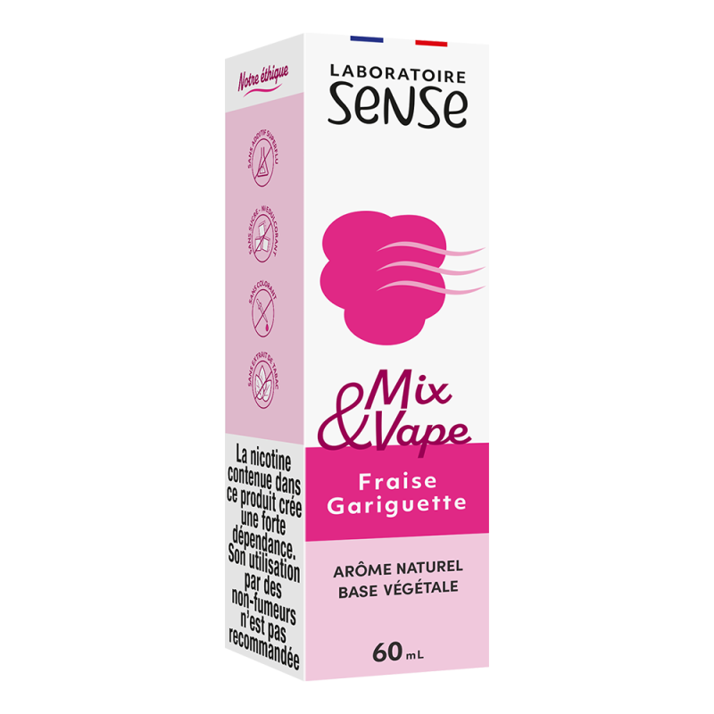 Fraise Gariguette (50 ml) Mix & Vape - Sense