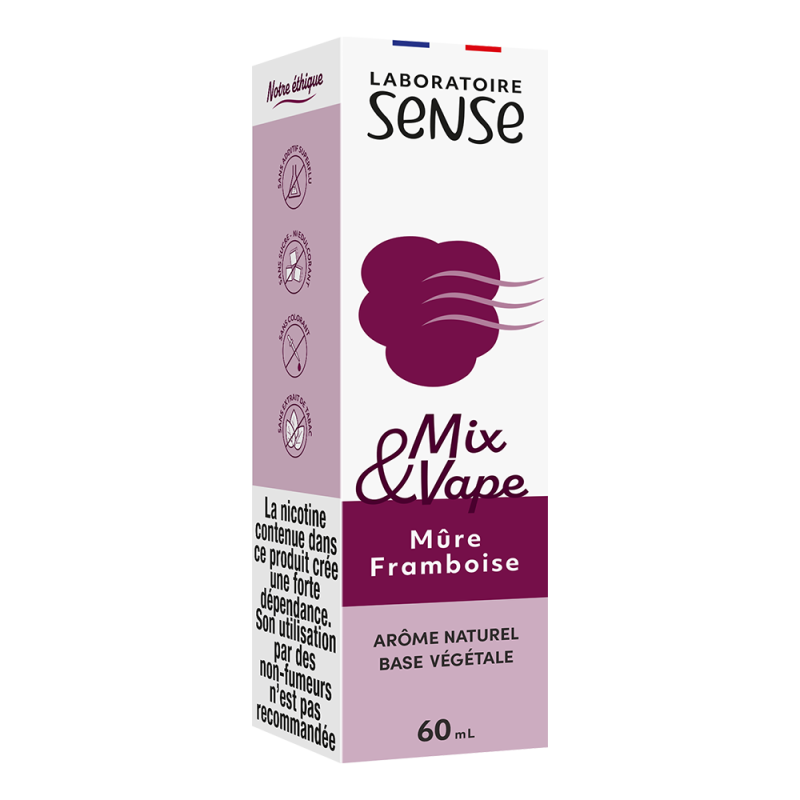 Mûre Framboise (50 ml) Mix & Vape - Sense