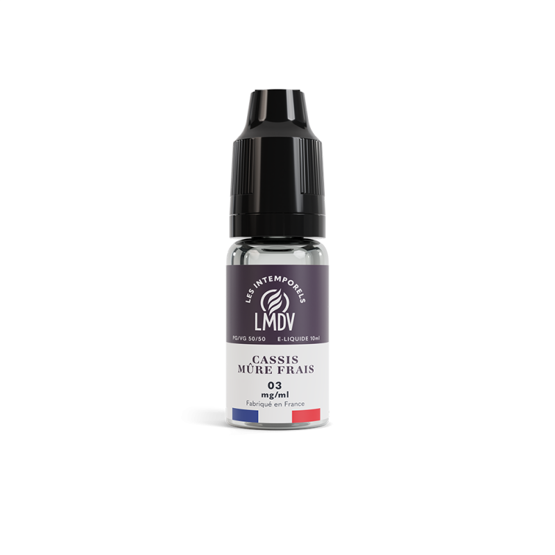 Le Cassis Mûre Frais (10 ml) Les Intemporels - LMDV