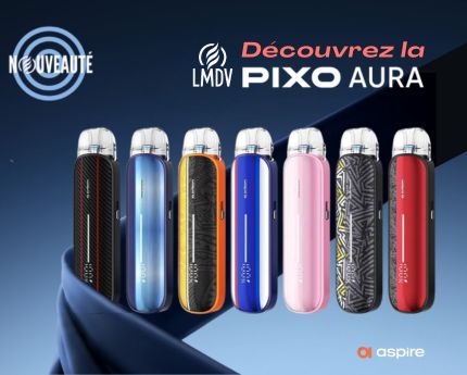 Pod Pixo Aura - Aspire | La Maison Du Vapoteur